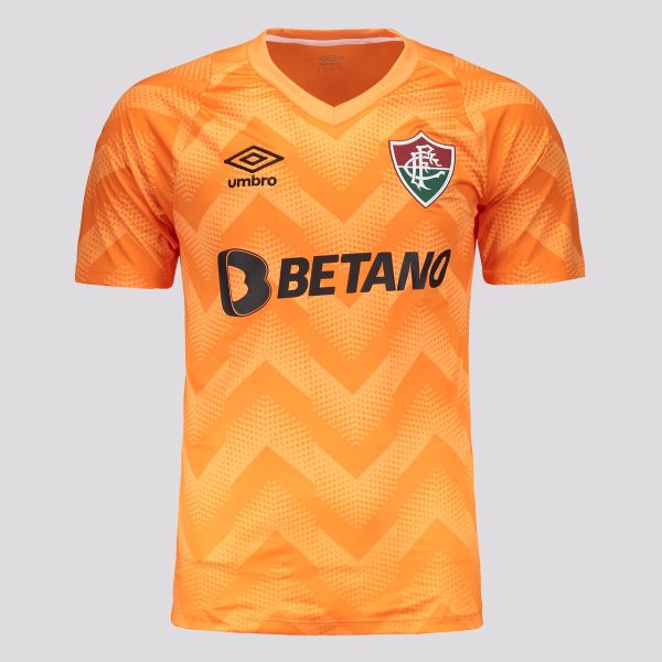 Camisa Umbro Fluminense Goleiro 2024 Laranja