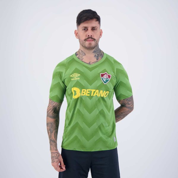 Camisa Umbro Fluminense Goleiro 2024 Verde