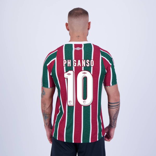 Camisa Umbro Fluminense I 2024 10 PH Ganso