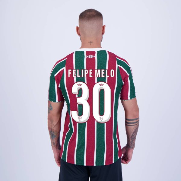 Camisa Umbro Fluminense I 2024 30 Felipe Melo