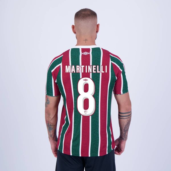 Camisa Umbro Fluminense I 2024 8 Martinelli