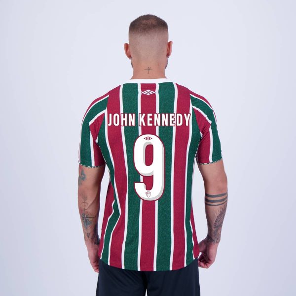 Camisa Umbro Fluminense I 2024 9 John Kennedy