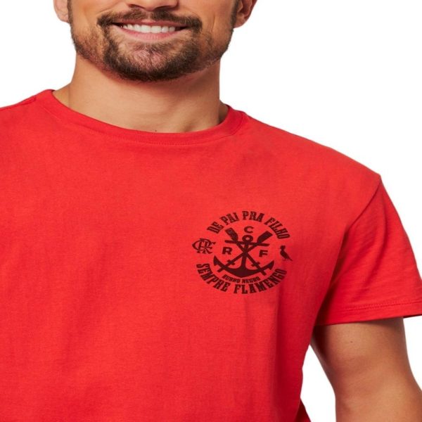 Camiseta De Pai Para Filho Reserva Vermelho