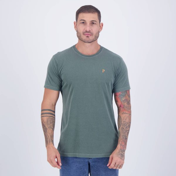 Camiseta Palmeiras Palestra Itália Escudo Verde