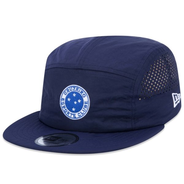 Boné New Era Camper Strapback Cruzeiro Azul