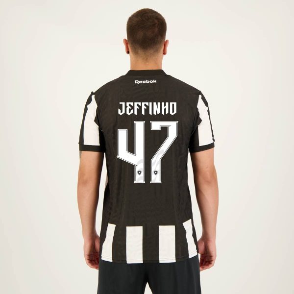 Camisa Reebok Botafogo I 2023 47 Jeffinho