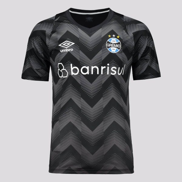 Camisa Umbro Grêmio Goleiro 2024 Preta