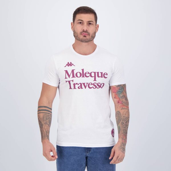 Camiseta Kappa Juventus Moleque Travesso Branca