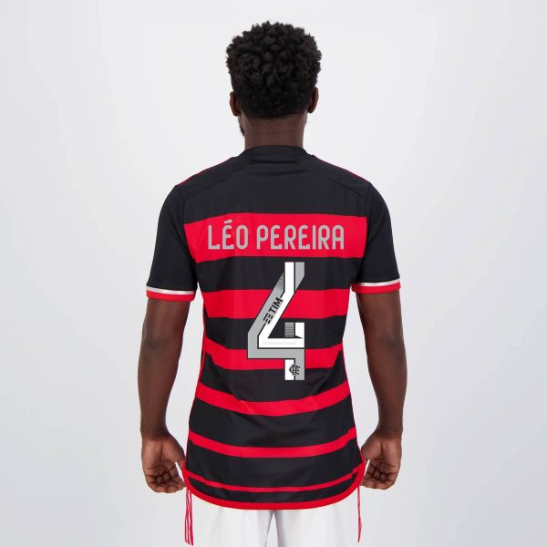 Camisa Adidas Flamengo I 2024 4 Léo Pereira