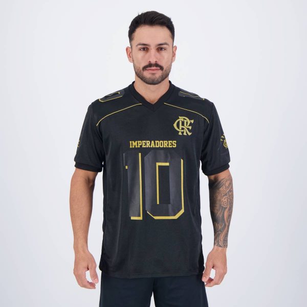 Camisa Flamengo Feather Preta