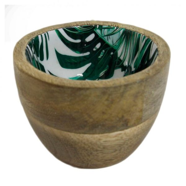 Bowl Palmeira Verde 10x7 Cm