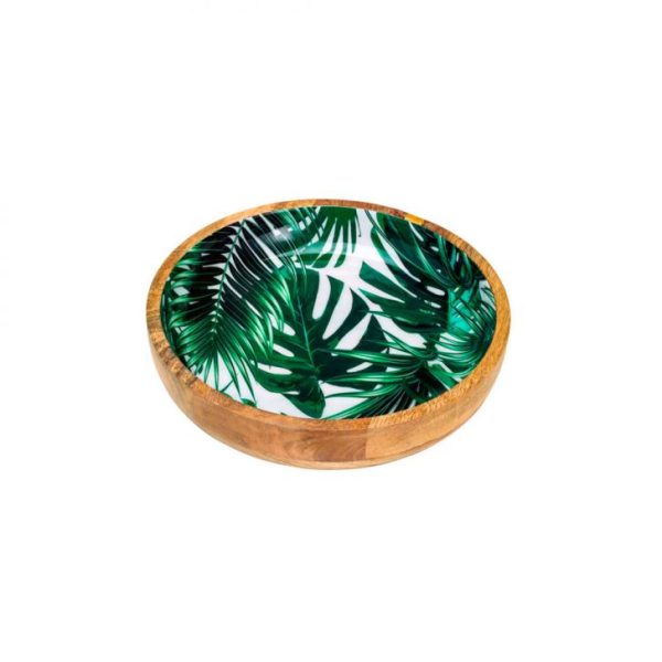 Bowl Palmeira Verde 5x26x26 Cm