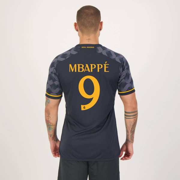 Camisa Adidas Real Madrid Away 2024 9 Mbappé