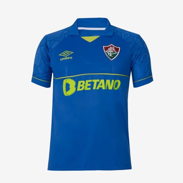 Camisa Masculina Umbro Goleiro Fluminense Oficial 2023 Incolor