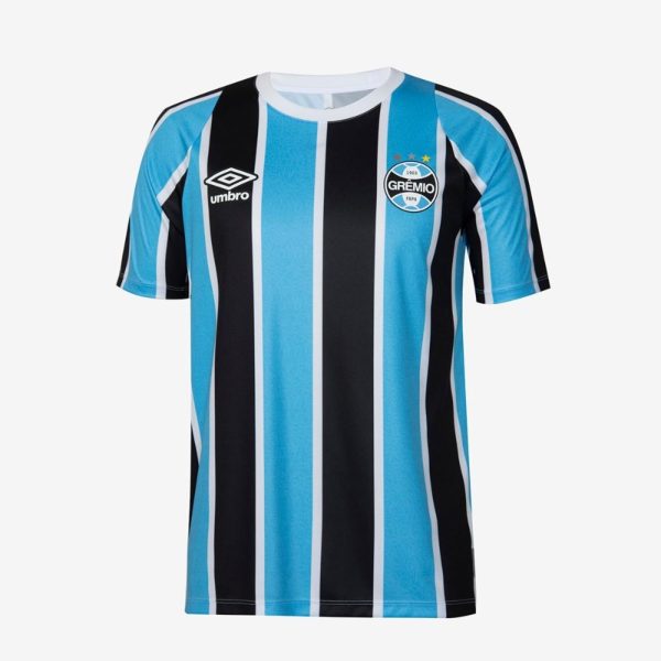 Camisa Masculina Umbro Grêmio Oficial 1 2024 Réplica Incolor