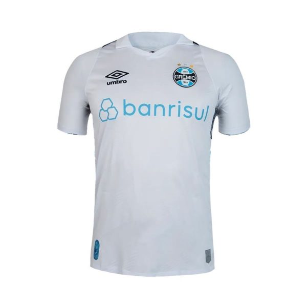 Camisa Masculina Umbro Grêmio Oficial 2 2024 Masculina Torcedor Branco