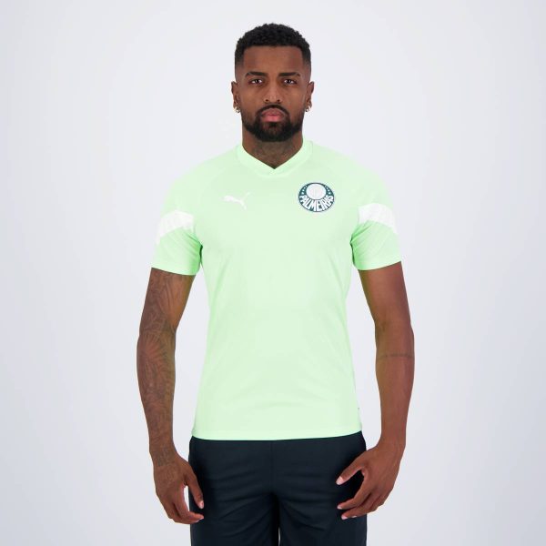 Camisa Puma Palmeiras Treino 2023 Verde