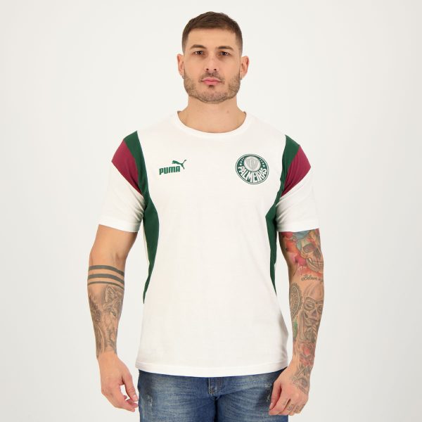 Camiseta Puma Palmeiras FTBL Archive Branca