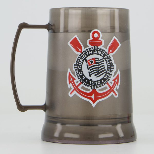 Caneca Gel Corinthians Preta