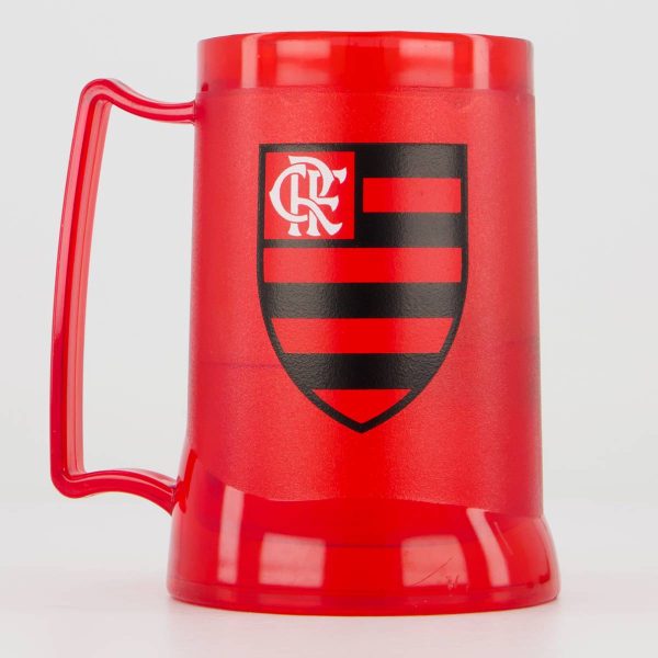 Caneca Gel Flamengo Pai Campeão Vermelha