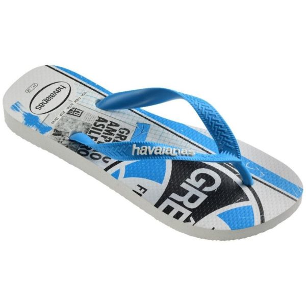 Chinelo Havaianas Top Times Grêmio Havaianas Branco