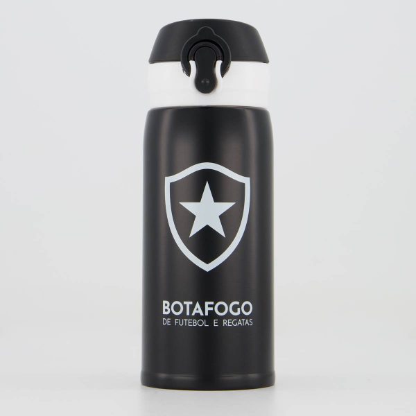 Garrafa Térmica Botafogo Flip 300ML Preta