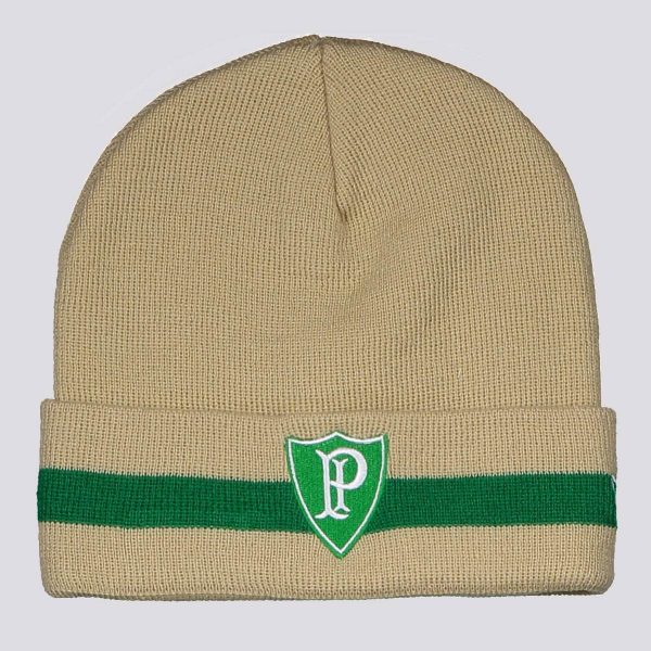 Gorro New Era Palmeiras Bege