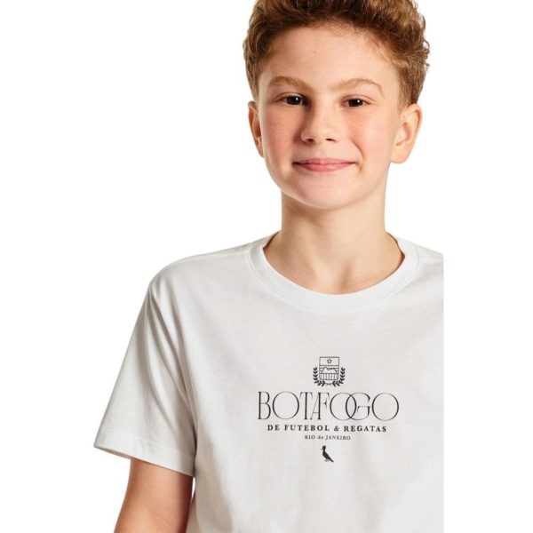 Infantil - Camiseta Mini Botafogo Futebol E Regatas Reserva Branco