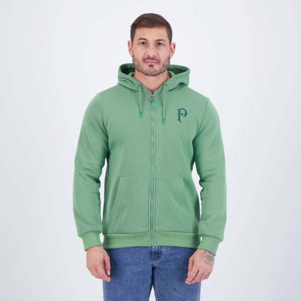 Jaqueta Moletom Palmeiras Basic Verde