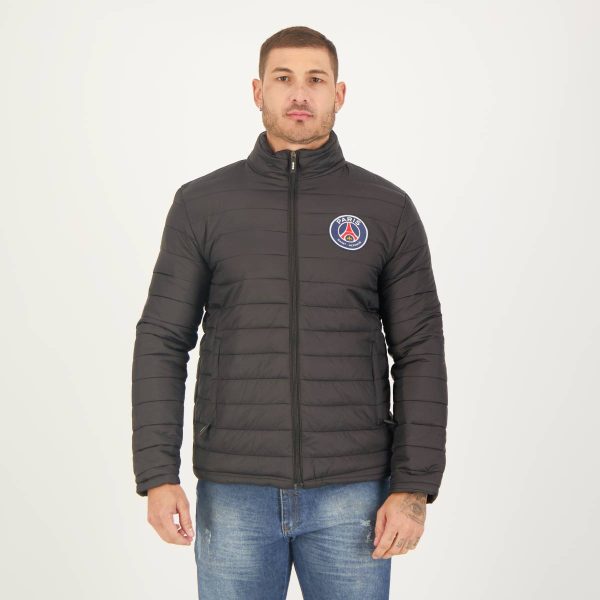 Jaqueta PSG Puffer Preta