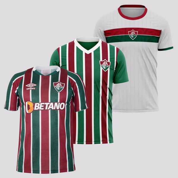 Kit 3 Camisas Fluminense II