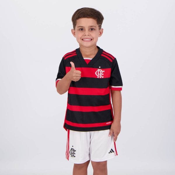 Kit Infantil Adidas Flamengo I 2024