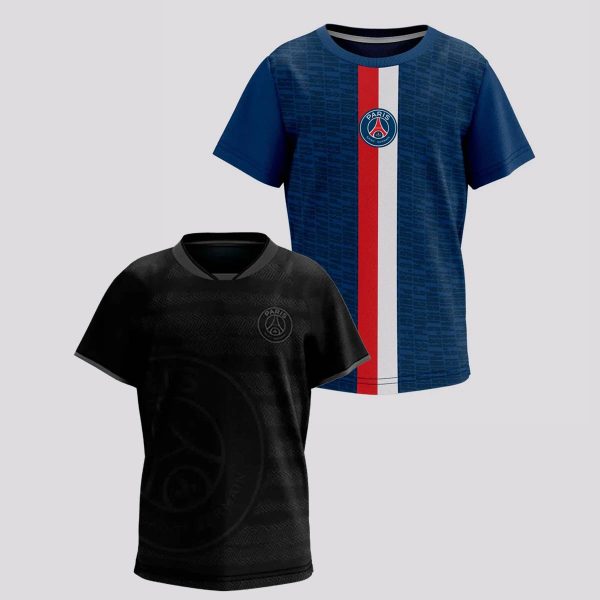 Kit de 2 Camisas PSG Infantil