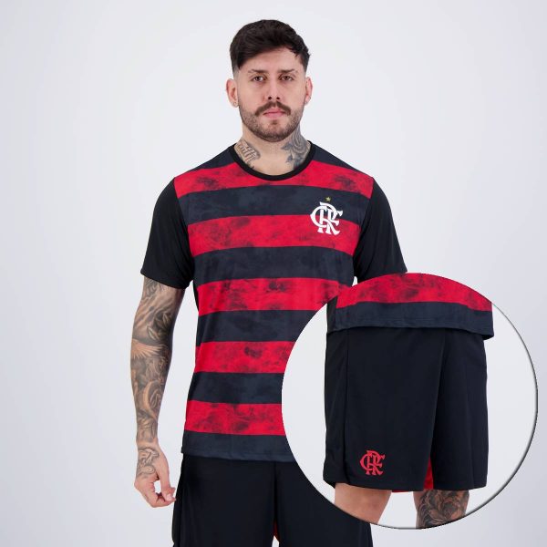 Kit de Camisa e Bermuda Flamengo