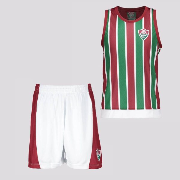 Kit de Regata e Bermuda Fluminense Infantil