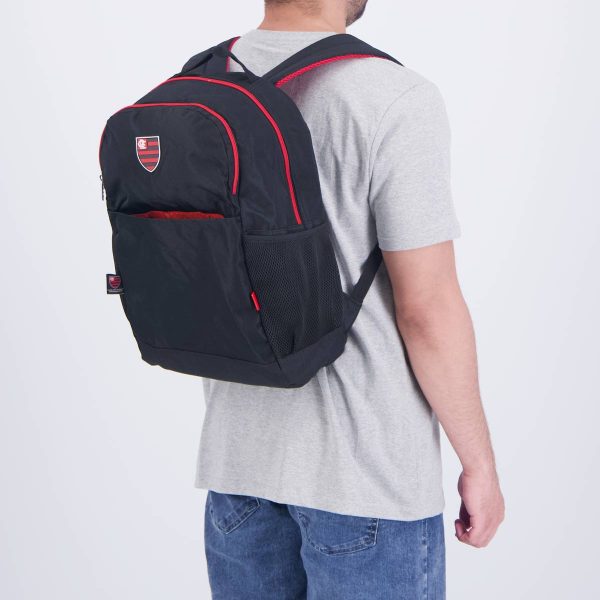 Mochila Esportiva Flamengo Preta