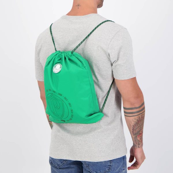 Mochila Saquinho Palmeiras Verde