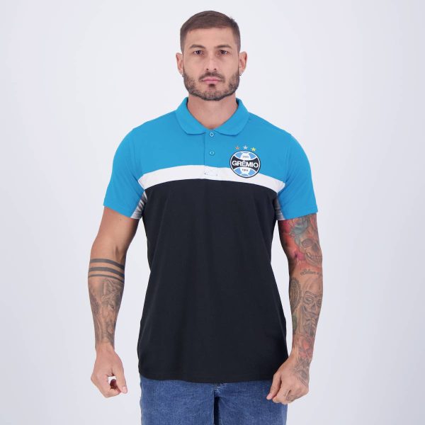 Polo Grêmio Cutts Preta