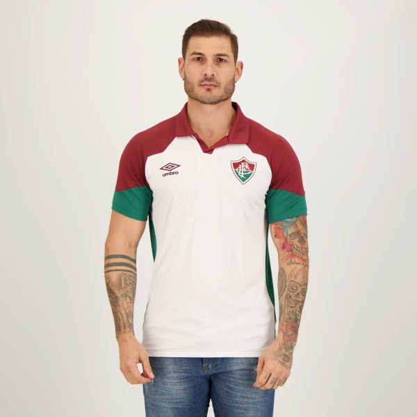 Polo Umbro Fluminense Viagem 2023 Verde