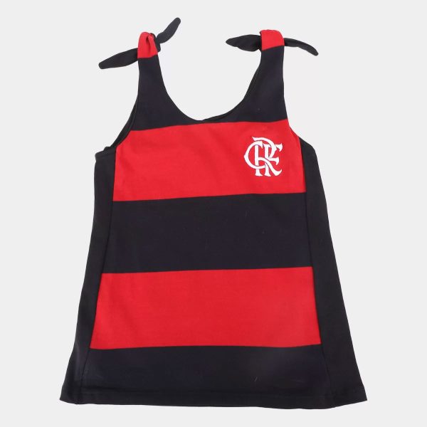 Regata Flamengo Swag Infantil Preta