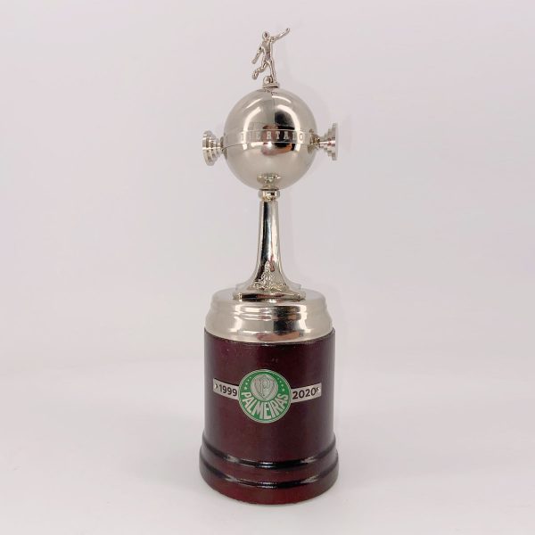 Troféu 3D Palmeiras Copa Libertadores 23cm 2020