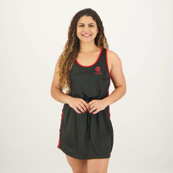 Vestido Flamengo Boxing Feminino Preto