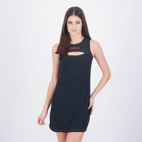 Vestido Flamengo Dusty Feminino Preto