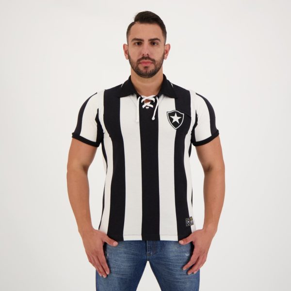 Camisa Botafogo Retrô 1910 Escudo