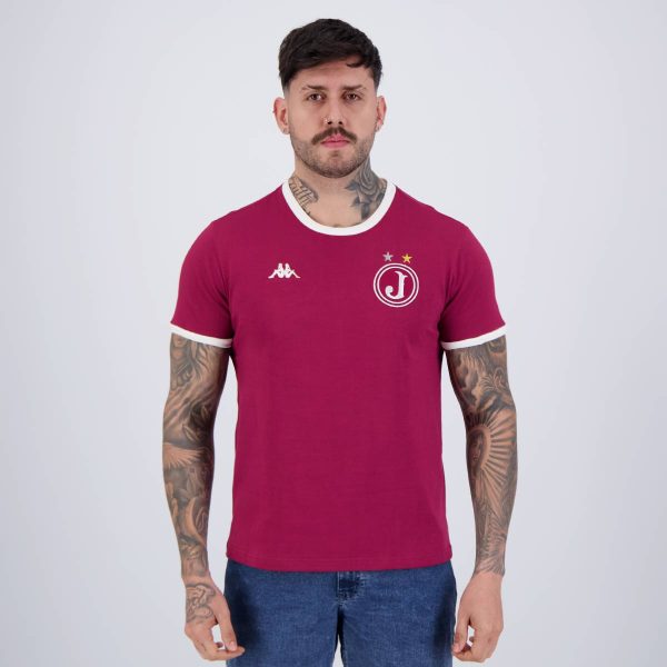 Camisa Kappa Juventus da Mooca Retrô Grená