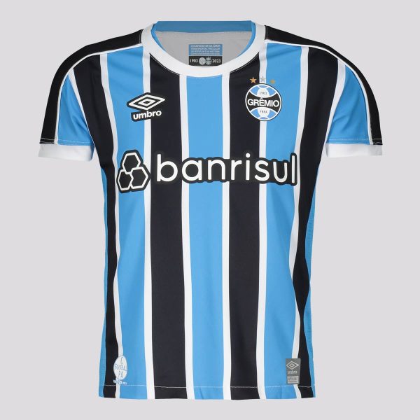 Camisa Umbro Grêmio I 2023 Infantil