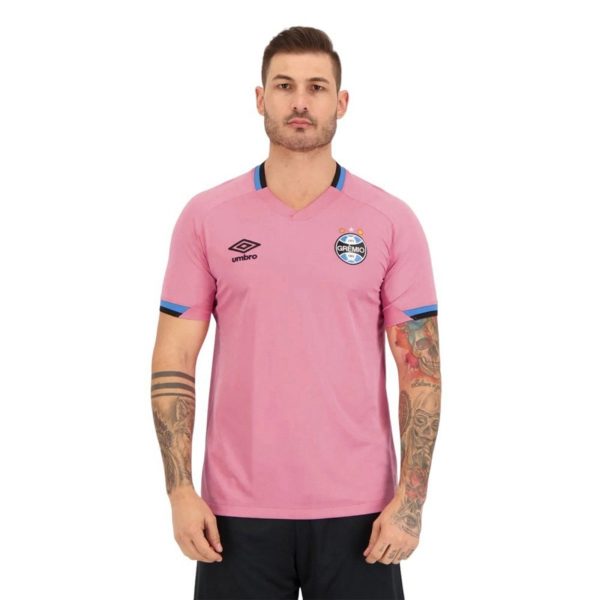 Camisa Umbro Grêmio Outubro Rosa 2022 Masculina