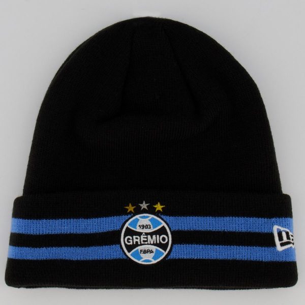 Gorro New Era Grêmio Preto e Azul