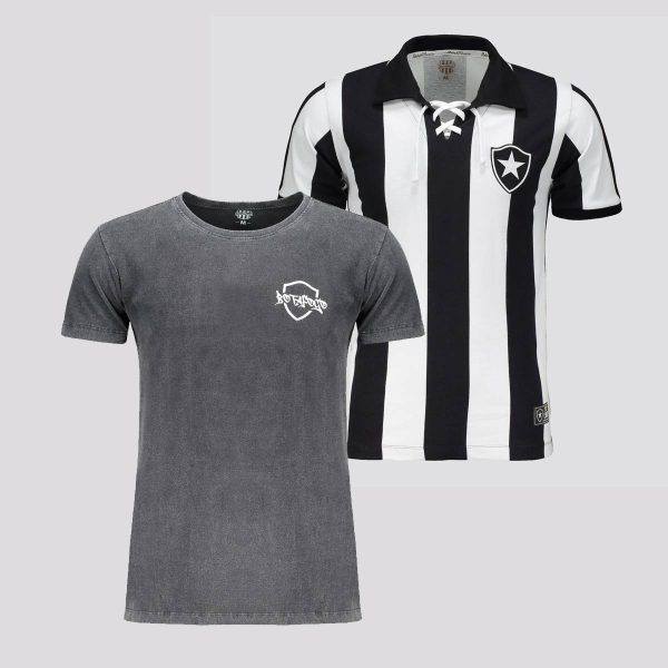 Kit Camisa Botafogo 1910 e Camisa Botafogo Estonad