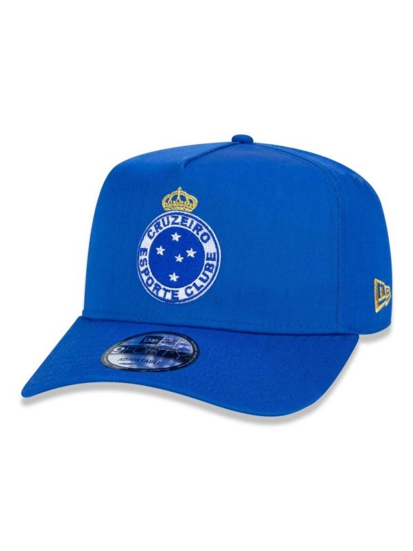 Boné New Era 9forty A-frame Snapback Cruzeiro Azul